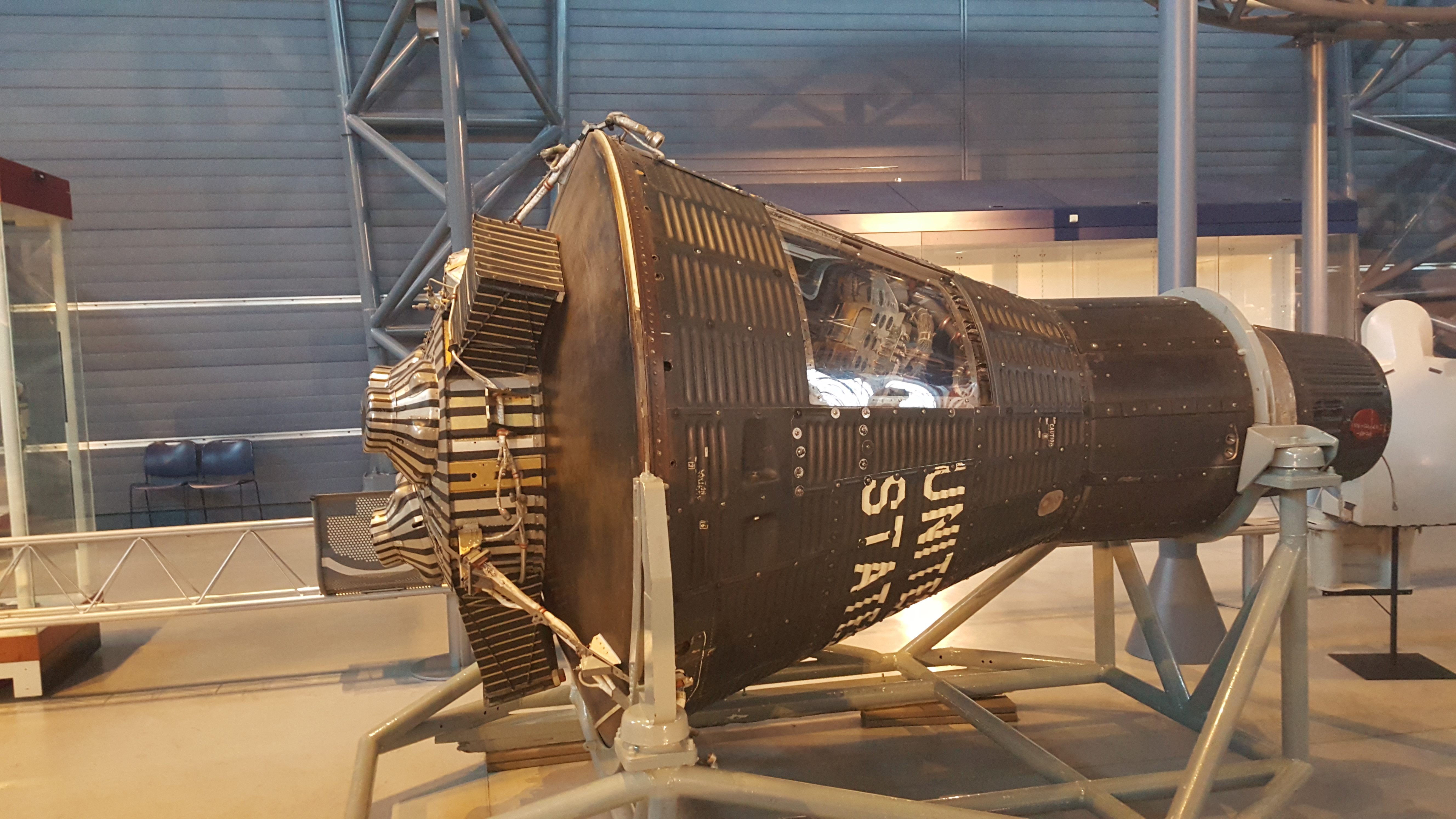 Mercury Atlas 10 - Freedom 7 II - Stephen F Udvar Hazy Center Chantilly VA