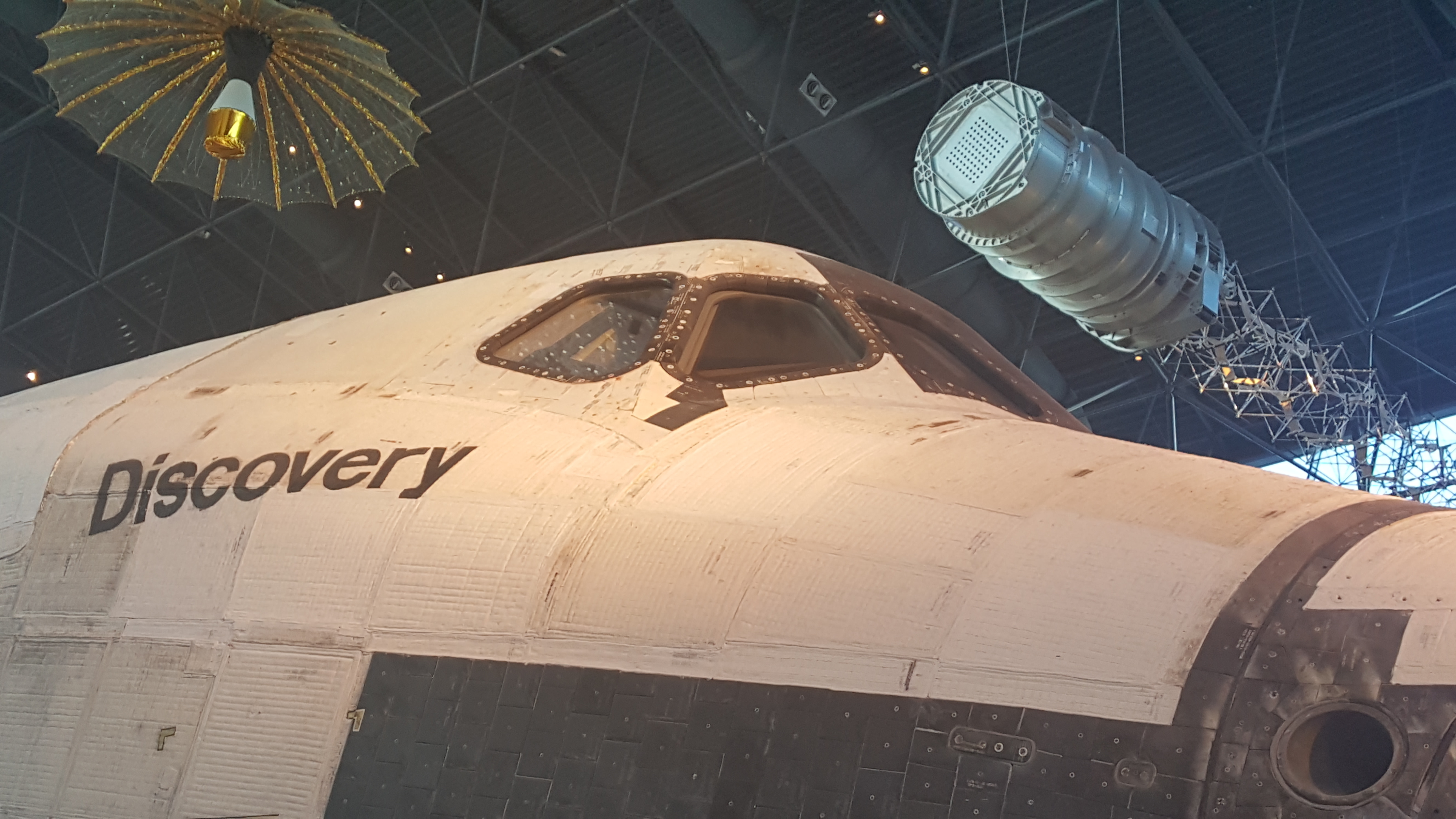 Space Shuttle Discovery tear - Steven F Udvar Hazy Center, Chantilly VA