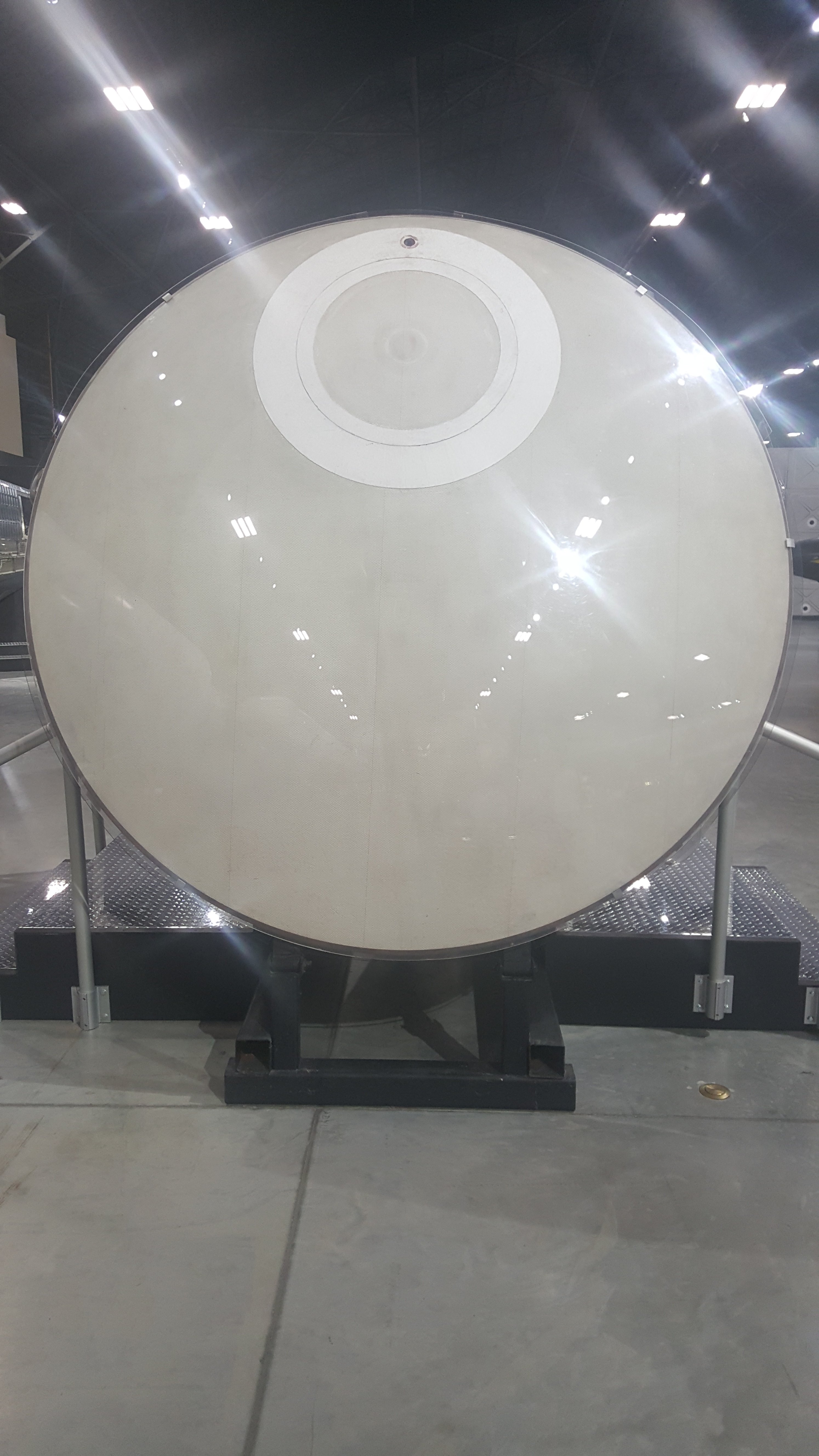 Gemini MOL B Heatshield Exterior - US Air Force Museum - Dayton OH