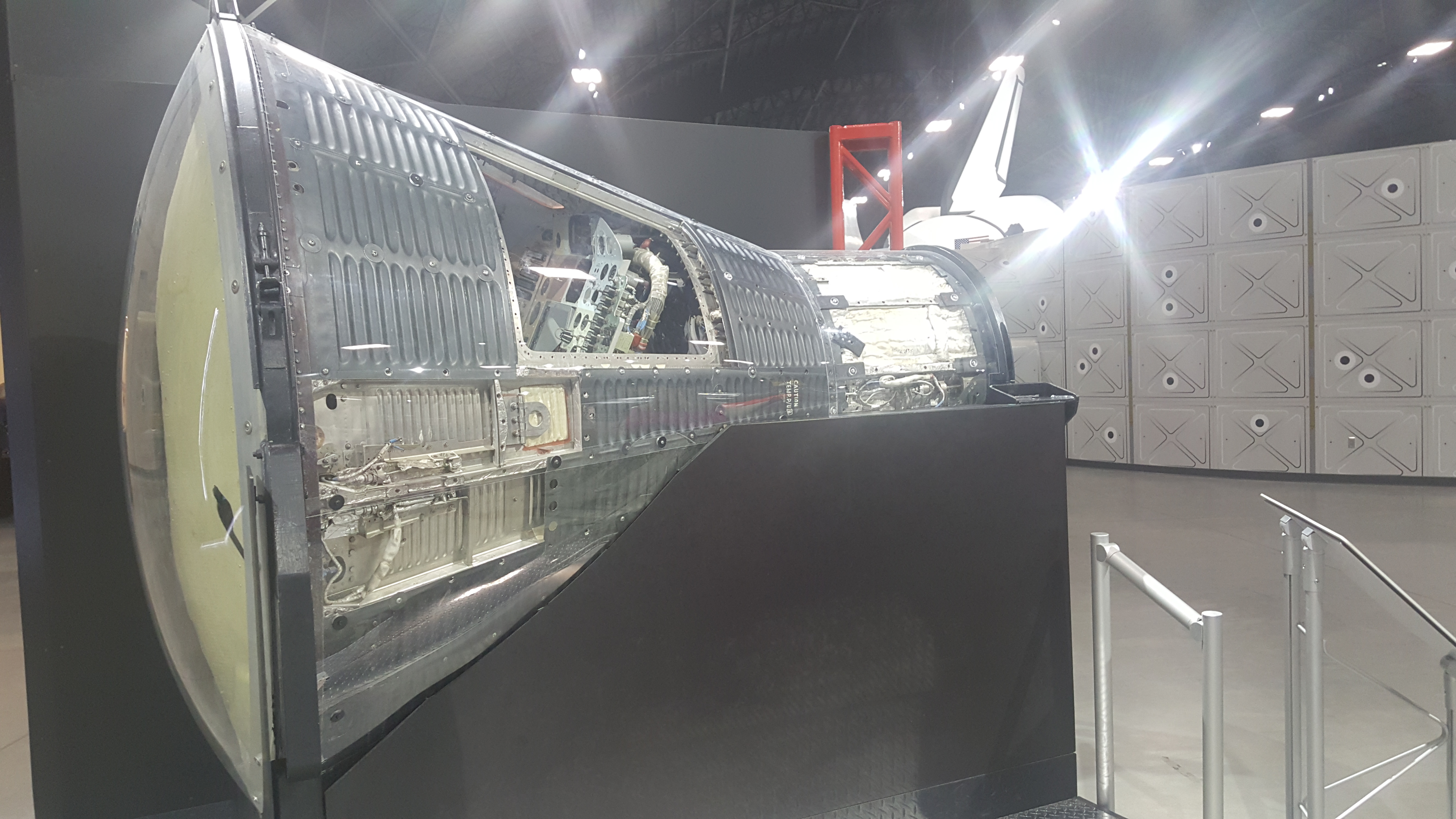 Mercury spacecraft 17 - US Airforce Museum. Dayton Ohio