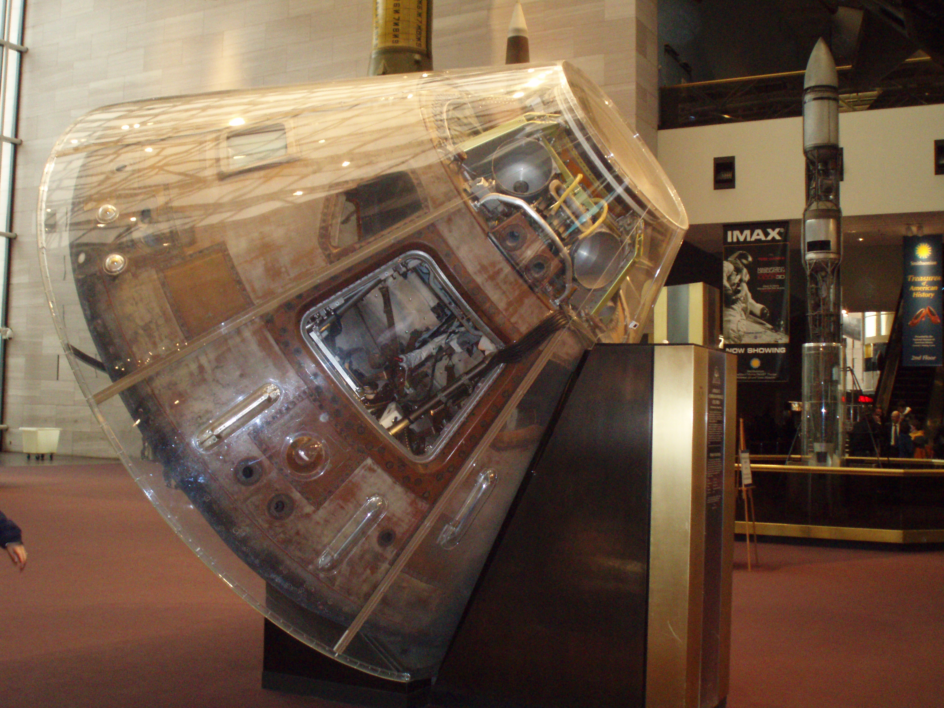 Apollo 11 Command Module "Columbia" - National Air and Space Museum, Washington DC