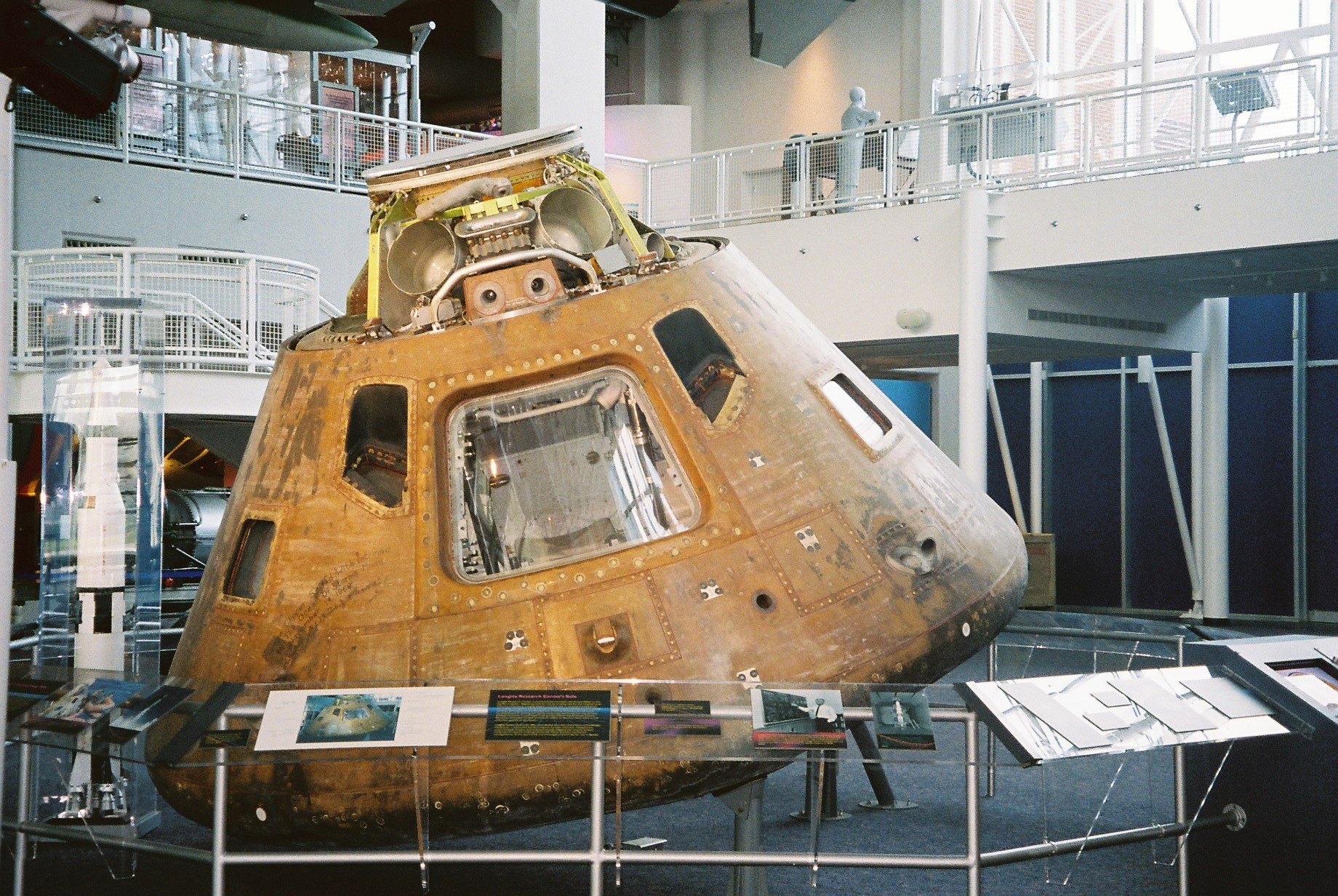 Apollo 12 Command Module " Yankee Clipper" - Virginia Air and Space Center, Hampton VA