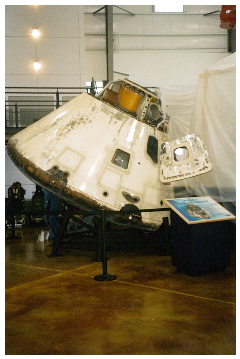 Apollo 7 Command Module - Frontiers of Flight Museum, Fort Worth TX