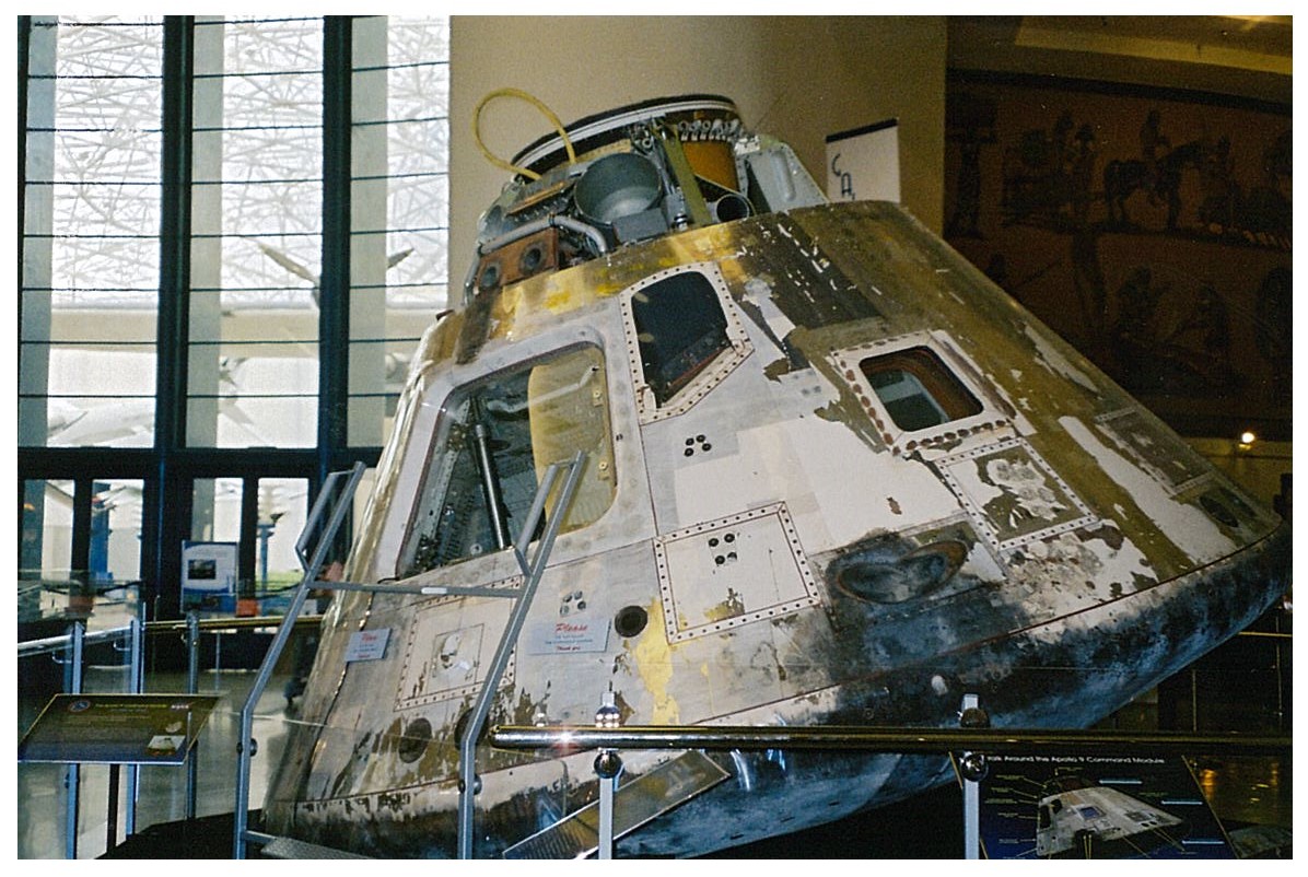 Apollo 9 Command Module "Gumdrop" - San Diego Air and Space Museum, San Diego CA