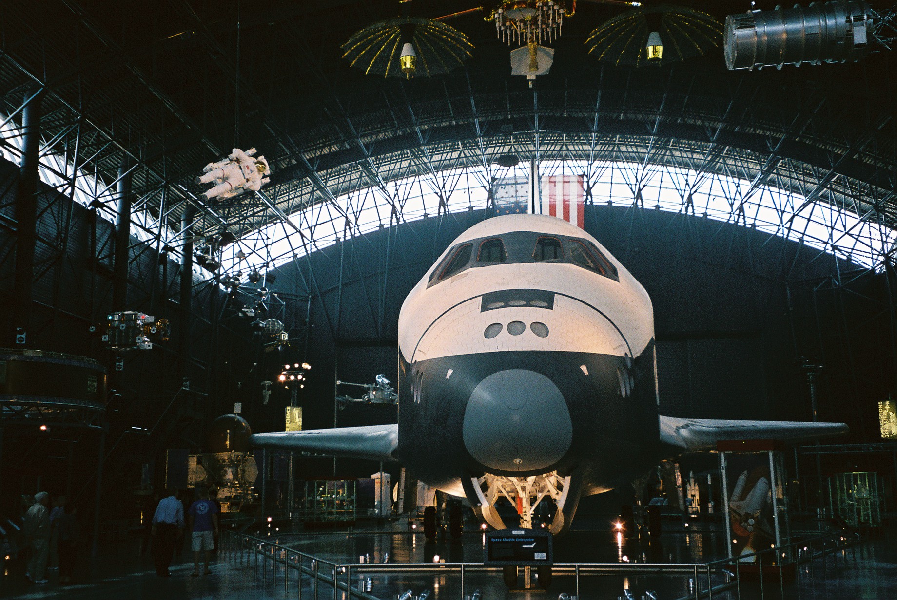 Space Shuttle Enterprise – Forward Fuselage – Steven F Udvar Hazy Center Chantilly VA