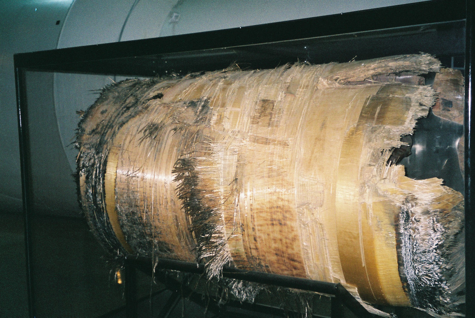 Recovered Skylab oxygen tank - Marshall Spaceflight Center, Huntsville AL