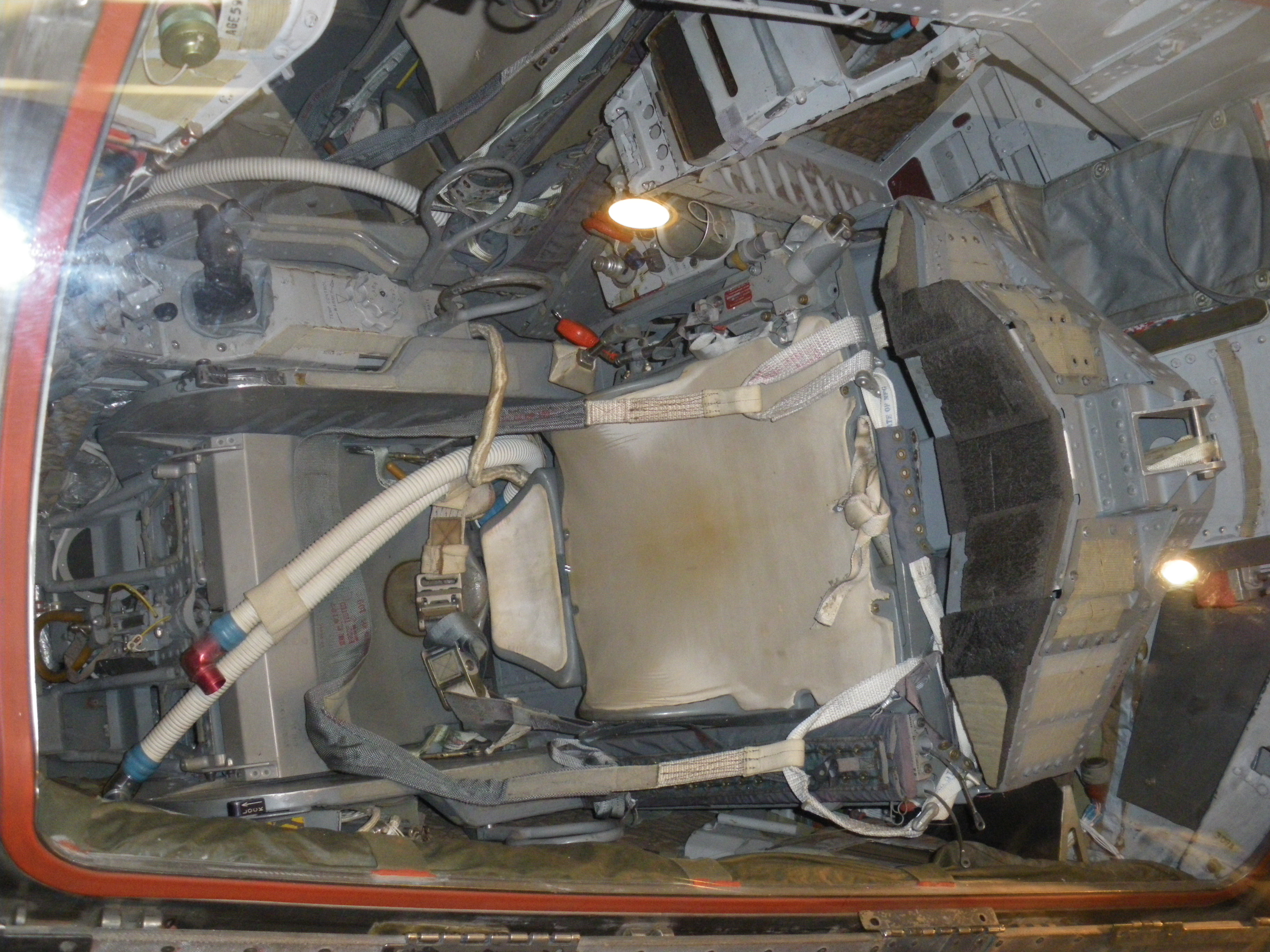Gemini 11 ejection seat - California Science Center, Los Angeles CA