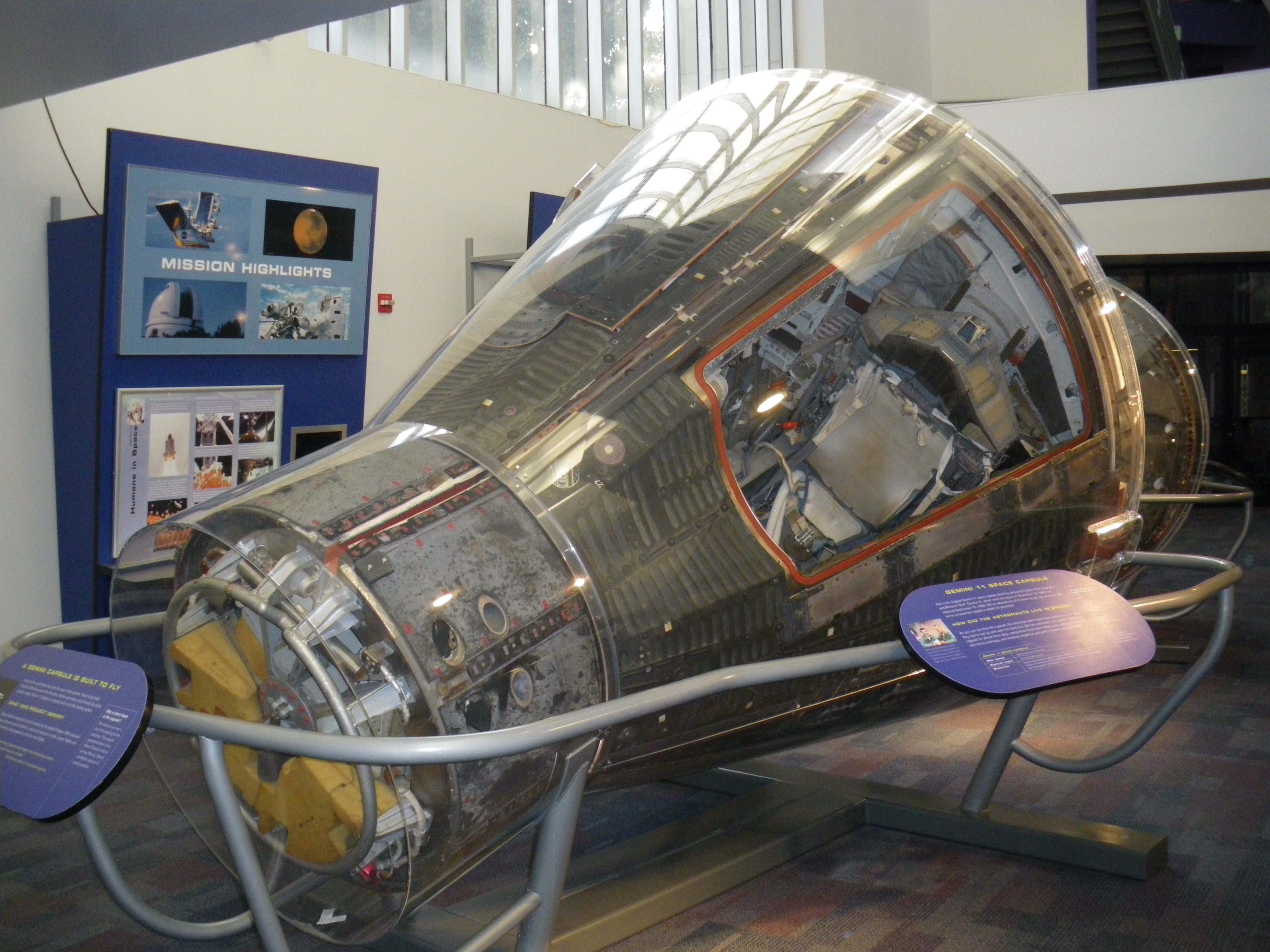 Gemini 11 - California Science Center, Los Angeles CA