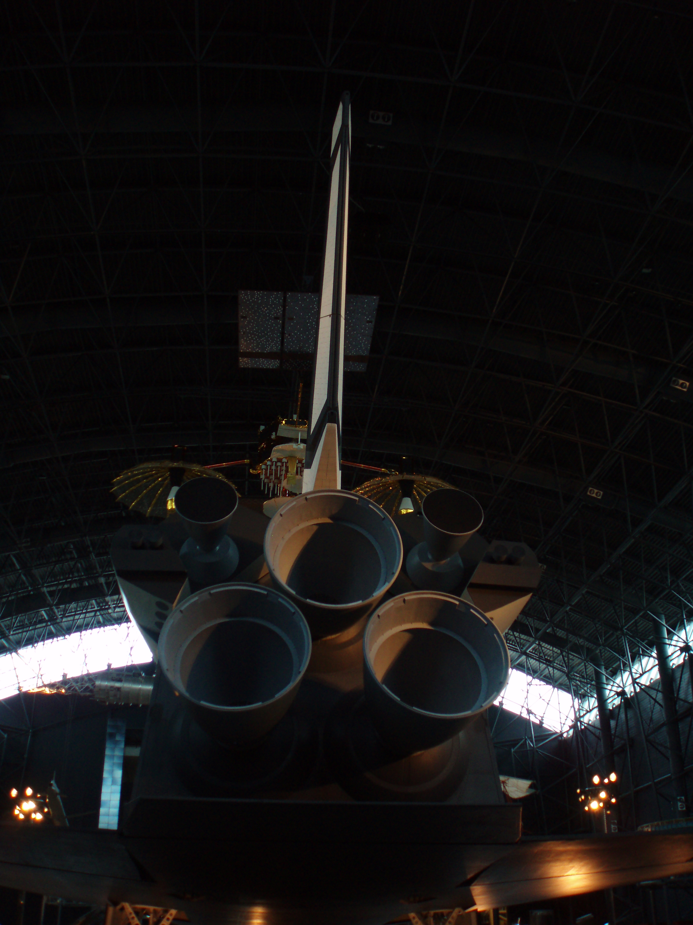 Space Shuttle Enterprise - Space Shuttle Main Engines (SSME's) Stephen F Udvar Hazy Center, Chantilly VA)