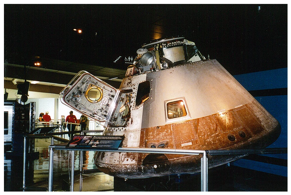 Skylab 2 thermal coating Museum of Naval Aviation, Pensacola FL